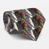 Nasshund mit Banane Krawatte (Gerollt)