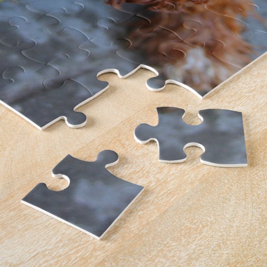 Nasshund mit Banane Puzzle (Seite)