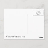 Nasslinke Postkarte (Rückseite)