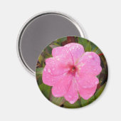 Nassmagnet der Blume Magnet (Vorderseite/Rückseite)