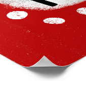 Nassnase Poster Mauer Kunst (Ecke)