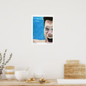 Nassschreie von Lee Vandergrift Poster (Küche)