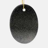 Nassschwarzer Asphalt-Hintergrund Keramik Ornament (Hinten)