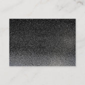 Nassschwarzer Asphalt-Hintergrund Visitenkarte (Rückseite)