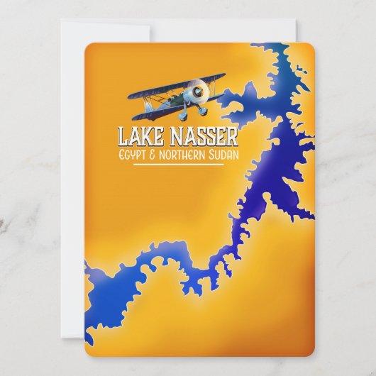 Nasssee Ägypten und Sudan-Karte (Vorderseite)