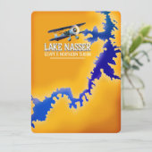 Nasssee Ägypten und Sudan-Karte (Stehend Vorderseite)