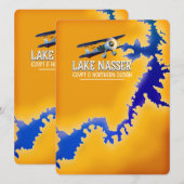 Nasssee Ägypten und Sudan-Karte (Vorne/Hinten)