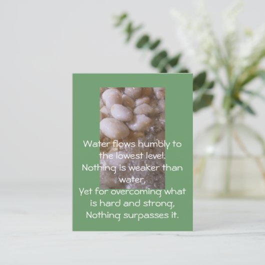 Nasssteine Postkarte (Stehend Vorderseite)