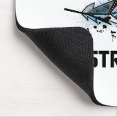 Nass'suwet'en Strong Horizontal Feather Color Mousepad (Ecke)