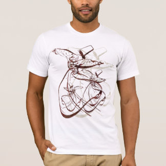 Nastaleeq Sufi Whirling Tanz T-Shirt
