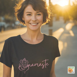 naste spirituelle Geschenk Meditation Yogi Mädchen T-Shirt