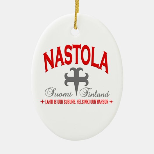 Nastola-Ornament Keramik Ornament (Vorne)