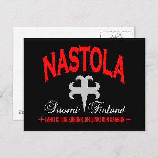 Nastola Postcard Postkarte (Vorne/Hinten)