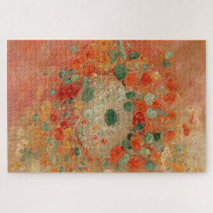 Nasturtien (1905) von Odilon Redon Puzzle