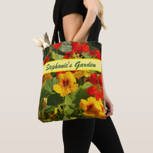 Nasturtien, orange gelb, Garten, eigener Name, Tasche