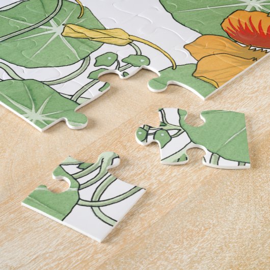 Nasturtien Puzzle (Seite)