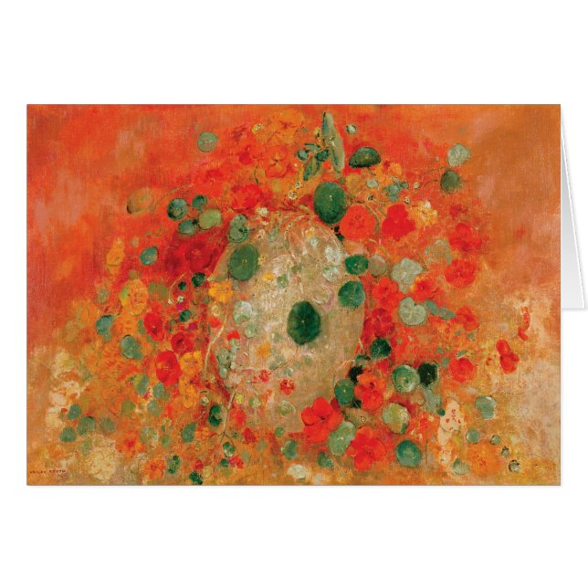 Nasturtien von Odilon Redon (Vorderseite (Horizontal))