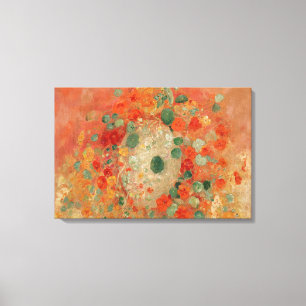 Nasturtien von Odilon Redon Leinwanddruck