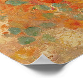 Nasturtien von Odilon Redon Poster (Ecke)