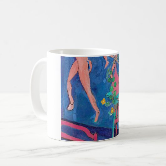Nasturtium-Blume im Atelier, Matisse Kaffeetasse (Vorderseite Links)
