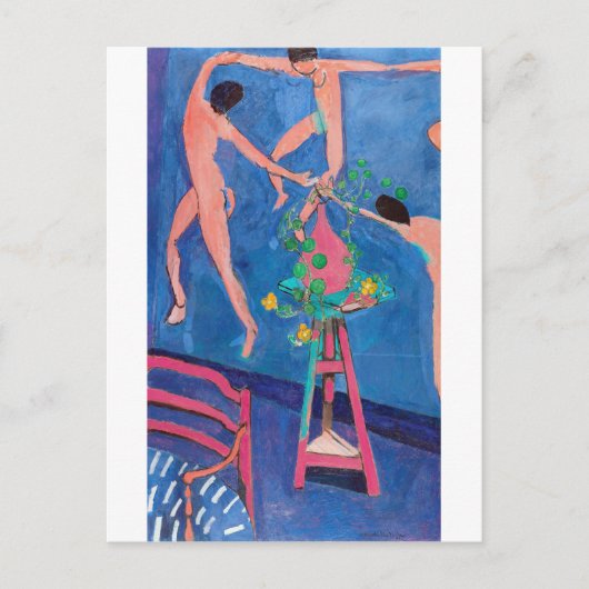 Nasturtium-Blume im Atelier, Matisse Postkarte (Vorderseite)