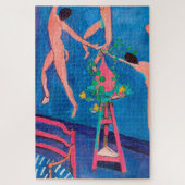 Nasturtium-Blume im Atelier, Matisse Puzzle (Vertikal)