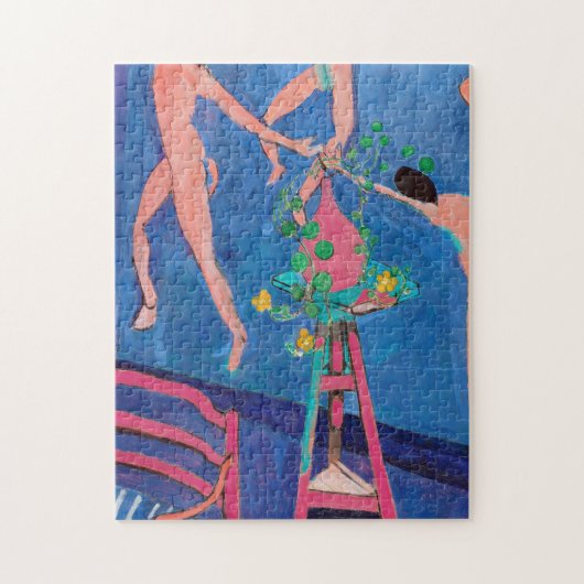 Nasturtium-Blume im Atelier, Matisse Puzzle (Vertikal)