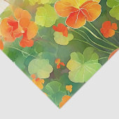 Nasturtium-Blume Lebhaft Seidenpapier (Ausschnitt)