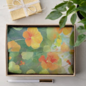 Nasturtium-Blume Lebhaft Seidenpapier (Geschenk)