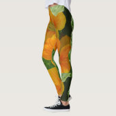 Nasturtium-Blüten Leggings (Links)