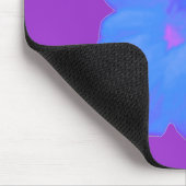 Nasturtium Bright Blue Mousepad (Ecke)