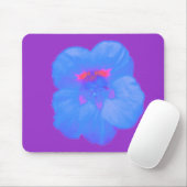 Nasturtium Bright Blue Mousepad (Mit Mouse)