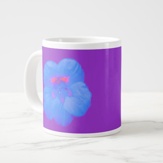 Nasturtium Bright Blue Tasse (Vorderseite Links)