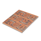 Nasturtium Burnt Orange Keramik Tile Fliese (Seite)