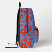 Nasturtium Design Backpack Bedruckter Rucksack (Links)