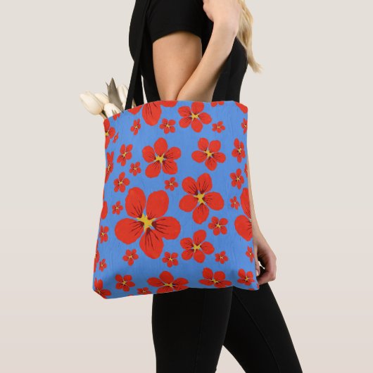Nasturtium Design Totbeutel Tasche (Von Nahem)