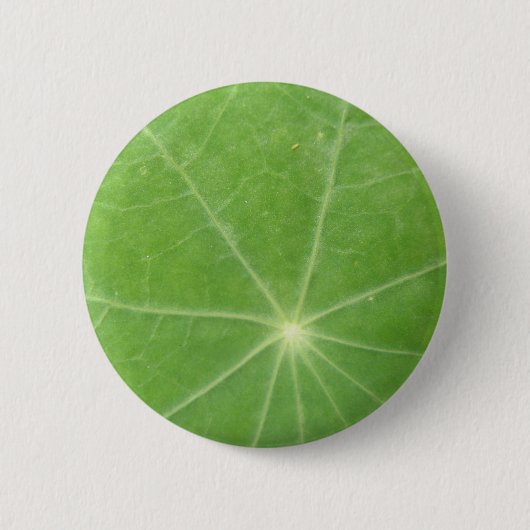 Nasturtium Leaf Button (Vorderseite)