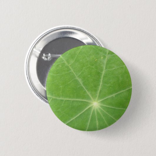 Nasturtium Leaf Button (Vorne & Hinten)