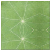 Nasturtium Leaf Gemustertes Gewebe Stoff (Nahaufnahme)