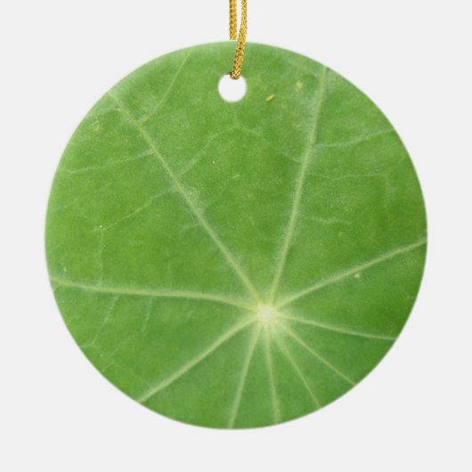 Nasturtium Leaf Ornament (Vorne)