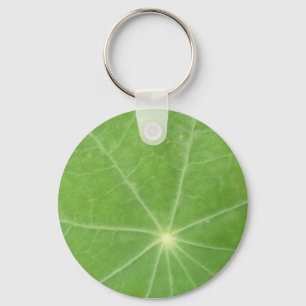 Nasturtium Leaf Schlüsselanhänger