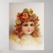 Nasturtium Wreath Poster (Vorne)