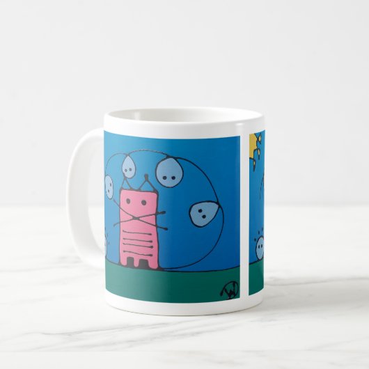 Nasty creatures kaffeetasse (Vorderseite Links)