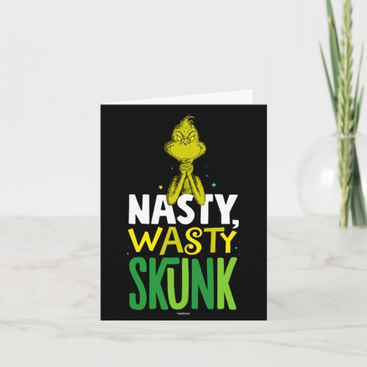 Nasty Wasty Skunk  Karte (Vorderseite)