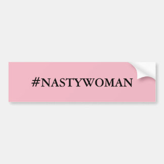 #NASTYWOMAN-Autoaufkleber Autoaufkleber