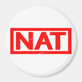 Nat-Briefmarke Magnet (Vorne)