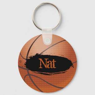 Nat Grunge Basketball Schlüsselkette / Schlüssel Schlüsselanhänger