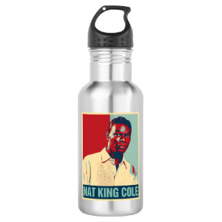 Nat King Cole Edelstahlflasche