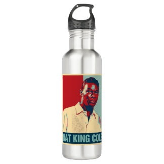 Nat King Cole Edelstahlflasche