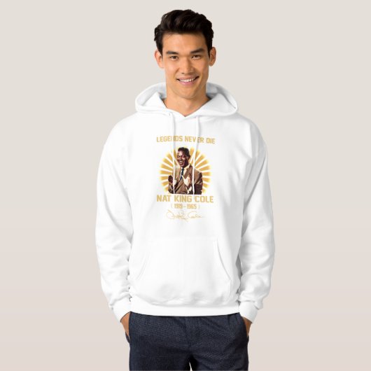 Nat King Cole Hoodie (Vorne ganz)